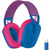 Herné slúchadlá Logitech G435 LIGHTSPEED Wless Gaming Headset modrá (981-001062)