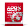 Scitec Nutrition 100% Whey Protein Professional, 30 g Příchuť: Banán