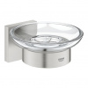 Dávkovač mydla Grohe Start Cube s držiakom, Supersteel 41096DC0