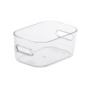 Úložný box, plastový, 0,6 l, SMARTSTORE Compact XS, priehľadný
