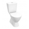 JIKA Lyra plus, Kombiklozet, vertikální odpad, boční přívod vody Varianta: Bílá/s armaturou Dual Flush, boční napouštění - H8257270002413