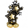 Airloonz stojaci balónik hviezdy silvester 86 cm × 149 cm 26635424639