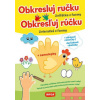 Obkresluj ručku Zvířátka z farmy Obkresľuj rúčku Zvieratká z farmy samolepky