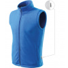 Rimeck Next Unisex fleece vesta 518 azúrovo modrá 14 (brand label) XL