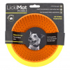 LickiMat Warehouse LM Wobble miska, 21x19x16cm, oranžová