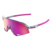 100% Slendale SL - Polished Translucent Grey/Purple Mirror one size