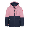 Trollkids Detská zimná bunda Hemsedal Snow Jacket XT ski pink/green (513-232) 128