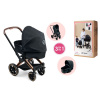 Corolle Kočík Cybex Black 3 v1 pre bábiky 36-42 cm