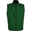 SOL'S | Rallye Men, Pánska 3-vrst. softshell. vesta, zelená bottle, 3XL
