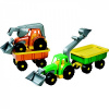 Androni Traktor do piesku s vlečkou