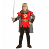 KOSTÝM MALÝ KRÁĽ ARTUR ČERVENÝ RYTÍER RYTÍERA 140