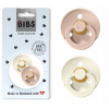 Bibs Colour z prírodného kaučuk 2ks ivory blush 52244