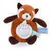Plyšová panda so svetlom Red Panda Nightlight Unicef Collection Doudou et Compagnie v darčekovom balení červená 15 cm od 0 mes DC3994