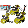 LEAN CARS Ride-on s Pusher Mega Car 3v1 Yellow