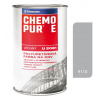 Chemolak Chemopur E U2081 9110 hliníková - Vrchná polyuretánová farba na kov, betón, drevo 0,8l