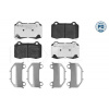Sada brzdových platničiek kotúčovej brzdy MEYLE GERMANY Autoparts AG 025 257 4315/PD
