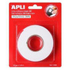 Lepiaca penová páska, 3D, obojstranná, APLI, 19 mm x 2,28 m, biela
