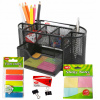 Náradie na stôl organizér kovové zo sieťoviny Net 5A Jumbo čierne