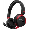 HP Bezdrôtové slúchadlá HyperX Cloud Mini s mikrofónom, čierna-červená (7G8F1AA)