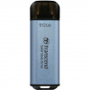 Transcend ESD300C 512GB, External SSD, USB 10Gbps, Type C/A TS512GESD300C