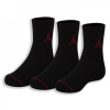 Air Jordan 3 Pack Crew Socks Infant's Black 6.5-9.5