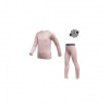 SENSOR MERINO AIR SET dětský triko dl.rukáv + spodky dusty pink vel. 140; Růžová triko, spodky