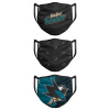 San Jose Sharks rúšky Foco set of 3 pieces EU