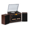 Auna - gramofón s reproduktorom, USB, CD, FM rádio, Modrátooth, retro