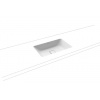 Zápustné umývadlo Kaldewei CONO 3087 56,9x38,2 cm alpská biela bez otvoru pre batériu, bez prepadu 902306003001