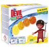 Dr. Devil WC Push Pull Gél Lemon Fresh WC blok bez košíka, 4 × 20 g