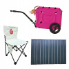 Príves na bicykel pre zvieratá Bicycle Cart Trailer+Table+Camping chair