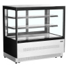 Tefcold Chladiaca vitrína cukrárska čierna - LPD 1200 F Black | TEFCOLD