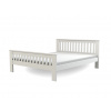 Wilsondo Drevená manželská posteľ s roštom Laura - biela Rozmer: 160x200