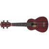 CASCHA HH 2263L Soprano Mahogany LH Red