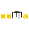 Ikea Lack Table + Mammut Tri detské stoličky (Ikea Lack Table + Mammut Tri detské stoličky)