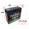 Akumulátor pre kosačku na trávu GEL 12V 20Ah Fulbat SLA 12-20 VYPR