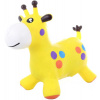 Baby hopsadlo Žirafa 52x44x26cm skákací zvířátko set s pumpičkou guma