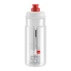 Cyklistická fľaša Elite Jet 22' číra/červené logo 550ml