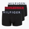 Boxerky Tommy Hilfiger Trunk WB 3 pairs medium red/tommy hilfiger white/desert sky