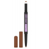 Maybelline Express Brow Satin Duo ceruzka na obočie Medium Brown 0,71 g