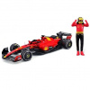 Bburago - FORMULA RACING, F1 Ferrari SF-23 (2023) s postavou vodiča, #16 Charles Leclerc, 1:24