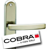 COBRA GABRI Povrch: OCN - chrom lesklý/nikel matný, Rozteč: 90 mm, Prevedenie: PZ RE (kľučka pravá/guľa)