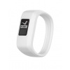 eses Silikónový náramok pre Garmin VívoFit Junior 1 a 2, Vívofit 3 - Veľkosť S, biely