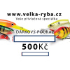 Darčeková poukážka v hodnote 500 Kč
