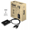 Club3D Aktívny adaptér DisplayPort na Dual Link DVI-D, napájanie USB, 60 cm, HDCP ON (CAC-1010)