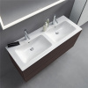 DURAVIT ME by Starck dvojumývadlo do nábytku s dvomi otvormi, dva prepady, 1300 x 490 mm, biela, 2336130000