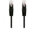 C-TECH patch kábel Cat5e, UTP, čierny, 0,25 m CB-PP5-025BK
