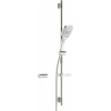 HANSA Activejet sprchová súprava, ručná sprcha 108 x 118 mm 3jet, 97 cm sprchová tyč s poličkou na mydlo a sprchová hadica 175 cm, chróm, 84370230