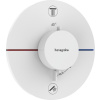 Hansgrohe ShowerSelect Comfort S, termostat pod omietku pre 2 spotrebiče, biela matná, HAN-15554700
