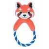 Hračka pes CALINOU PANDA ROPE plyš Zolux